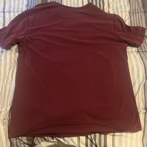 Maroon Lulu lemon Shirt